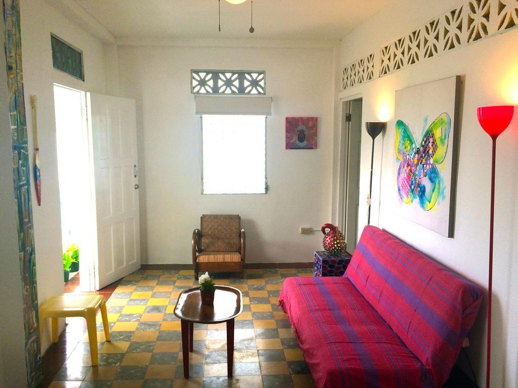 Casa Del Rayo Verde Hotelito Solidario Портобело Номер фото